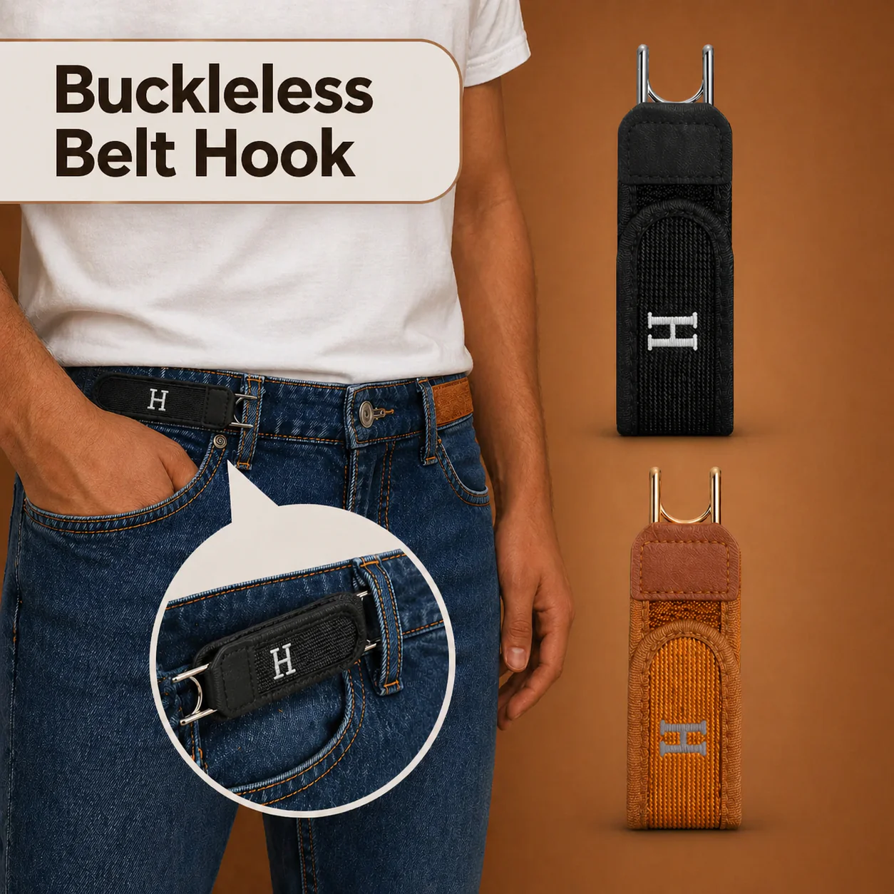 HoldFlex® Buckle-Free Belt - HoldFlex®
